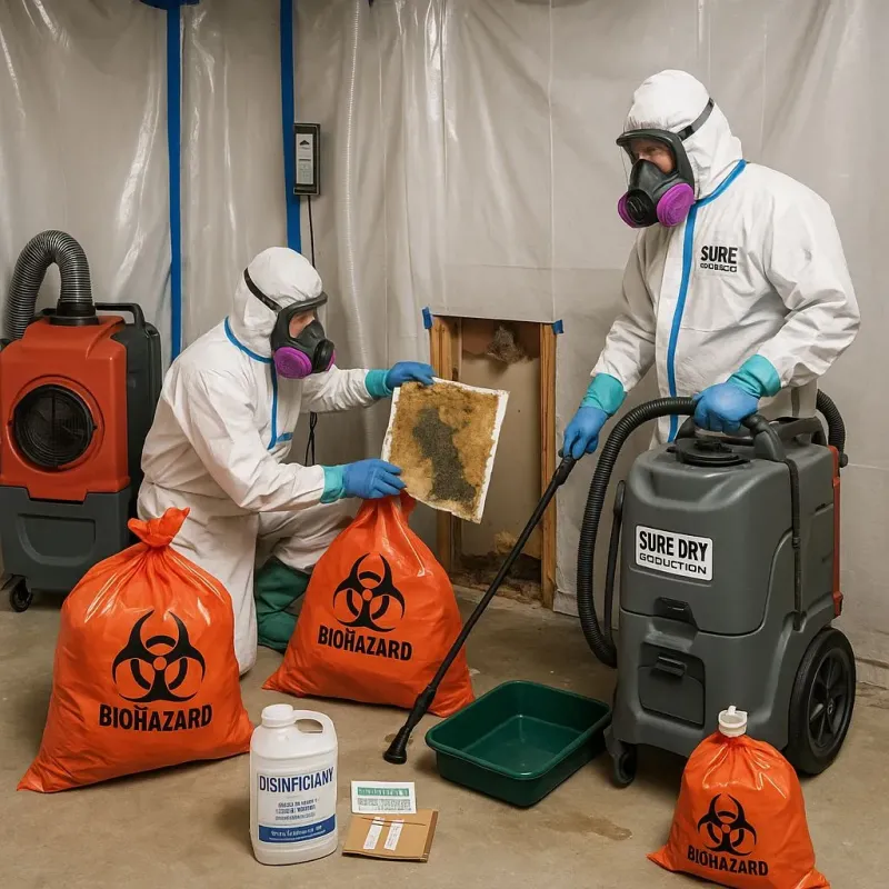 Contaminated Water Handling Protocols process in Wilmington Island, GA